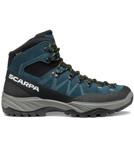 Botas de Montagne Scarpa Boreas Gtx Petrol-Lime Gore- Homme