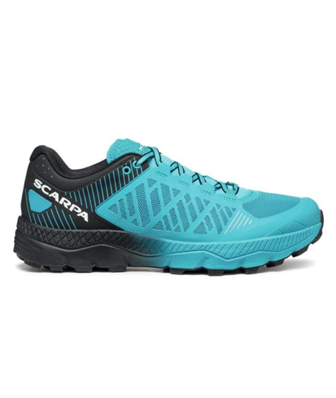 Sapatilhas Trail Scarpa Spin Ultra Azure-Black Ars6 Homem