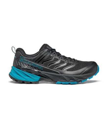 Sapatilhas Trail de Scarpa Rush Gtx Preto-Ottanio Gore Homem