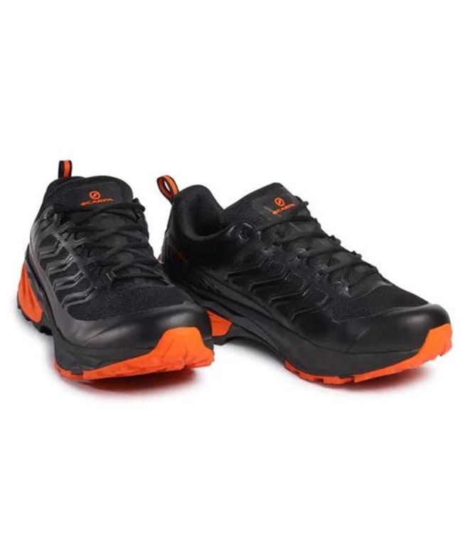 Chaussures Trail de Scarpa Rush Black-Orange...