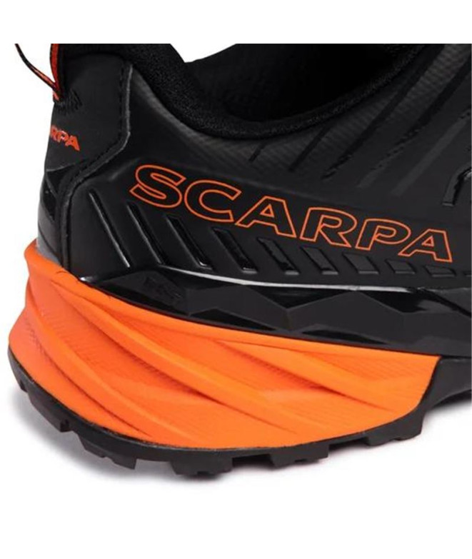 Chaussures Trail de Scarpa Rush Black-Orange...
