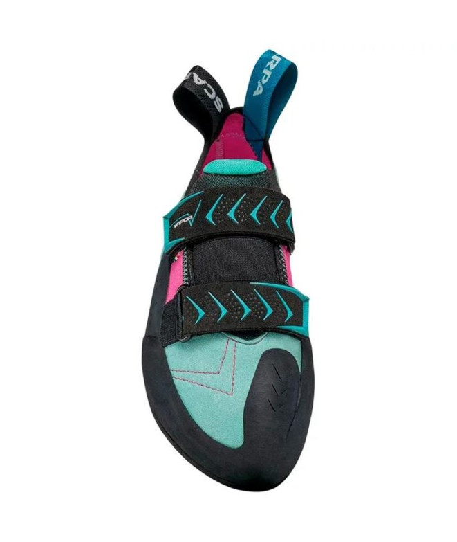 Pies De Gato De Escalada Scarpa Vapor V Dahlia Aqua Frw Mujer 7627