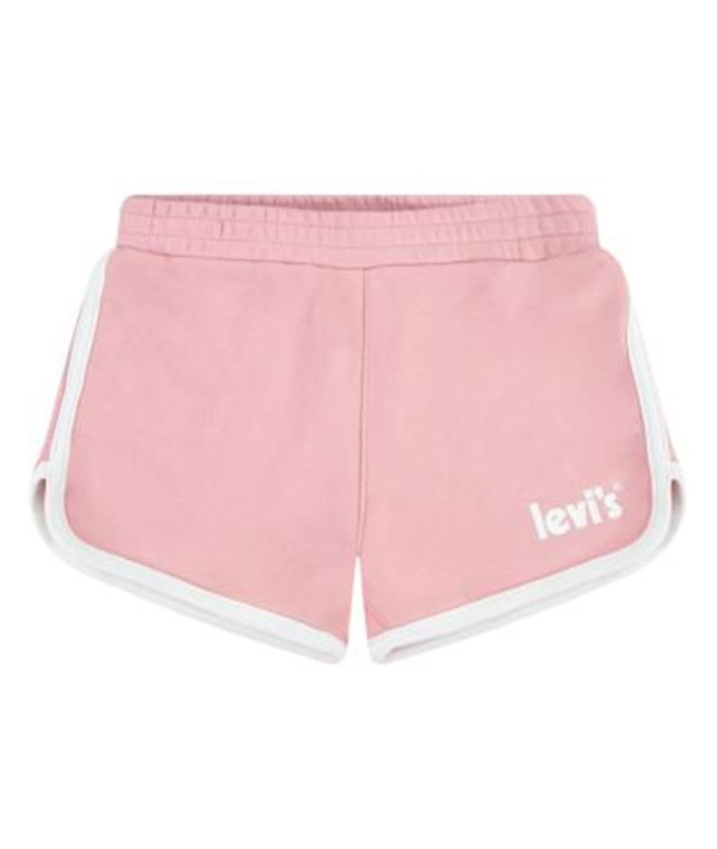 Calças Levi's Dolphin Quartz Pink para menina