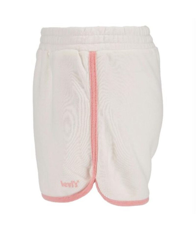 Calças Levi's Dolphin White Alyssum para menina