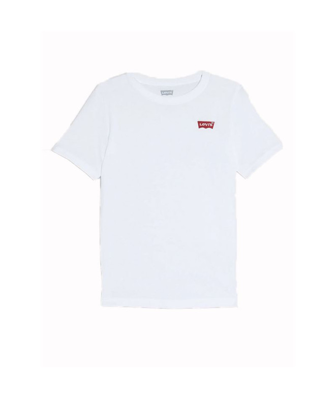 T-shirt Levi's Batwing Chest White para rapaz