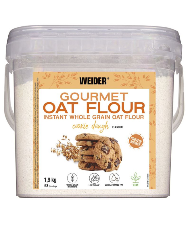 Pâte à biscuits à la farine d'avoine Weider Oat Gourmet