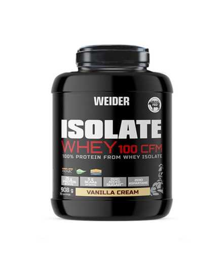 Batido de Proteínas Weider Isolate Whey 100 CFM Baunilha...