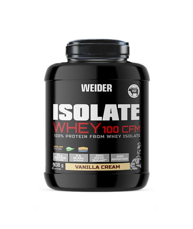 Weider Isolate Whey Protein Shake 100 CFM Baunilha 980Gr