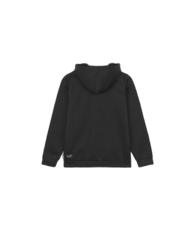 Image Basement Flock Zip Hoodie Jacket Black Man
