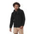 Chaqueta Picture Basement Flock Zip Hoodie Negro Hombre