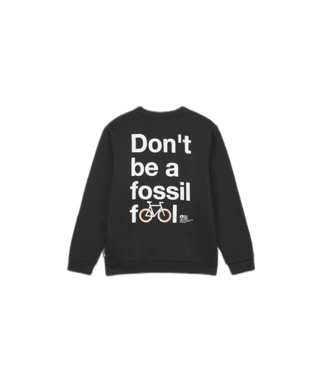 SWEATSHIRT CREW NECK - Preto