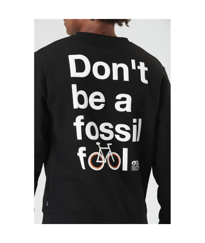 Sudadera Picture Whils Crew Negro Hombre