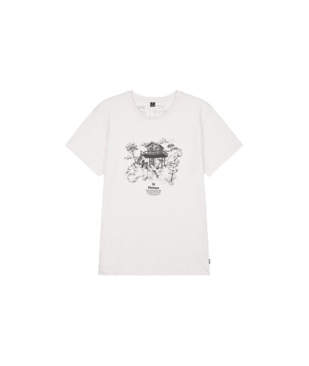 Image D&S Surf Cabin Natural T-Shirt Blanc Homme Image D&S Surf Cabin Natural T-Shirt Blanc Homme