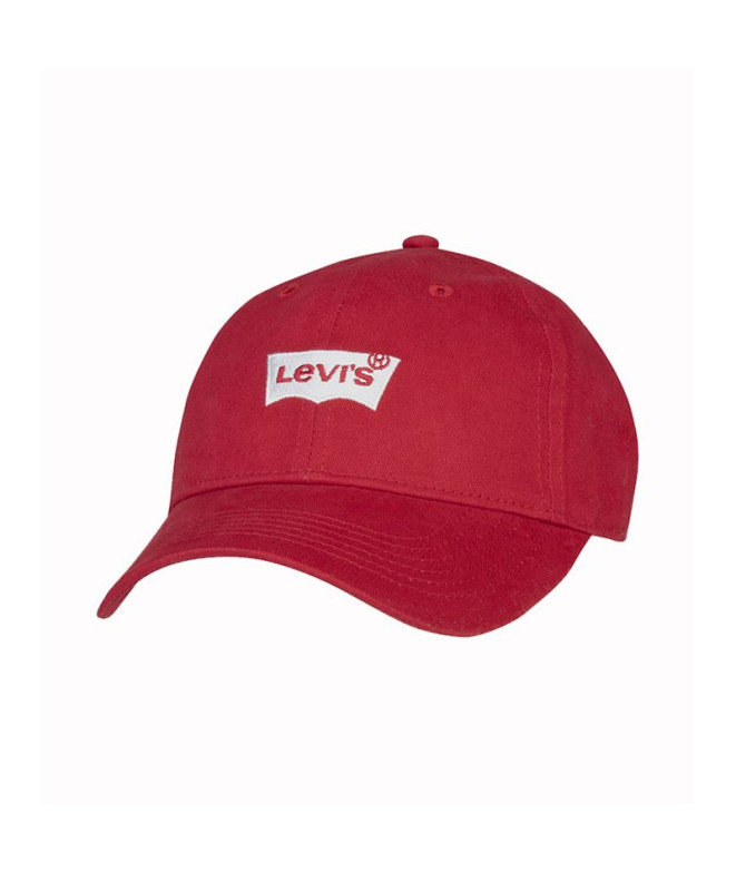 Casquette Levi's Lan Core Batwing Curve Brimcap Red