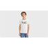 T-shirt Levi's Camo Poster Logo Bright White para rapaz