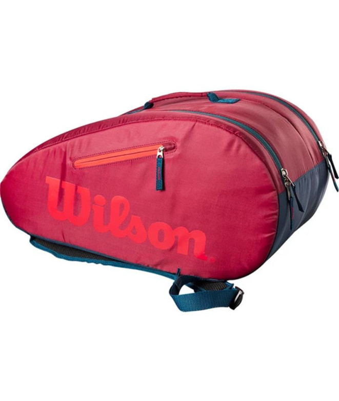 Paletero de Padel Wilson Red/Infrared Infantil
