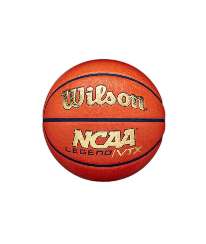 Bolas Basquetebol Wilson de Ncaa Legend Vtx Laranja/Dourado