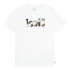T-shirt Levi's Camo Poster Logo Bright White para rapaz