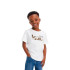 T-shirt Levi's Camo Poster Logo Bright White para rapaz