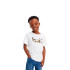 T-shirt Levi's Camo Poster Logo Bright White para rapaz