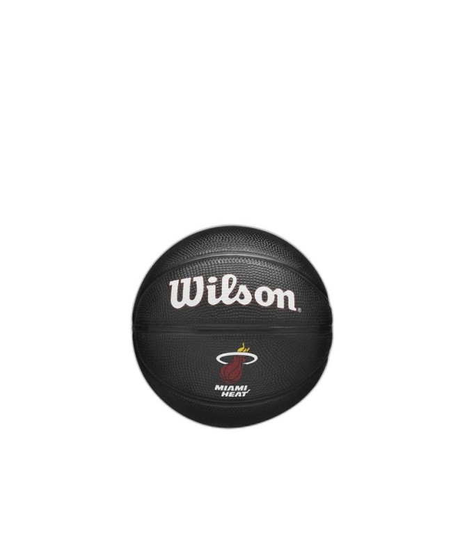 Balones de Baloncesto Wilson Nba Team Tribute Mini Black Miami Heat