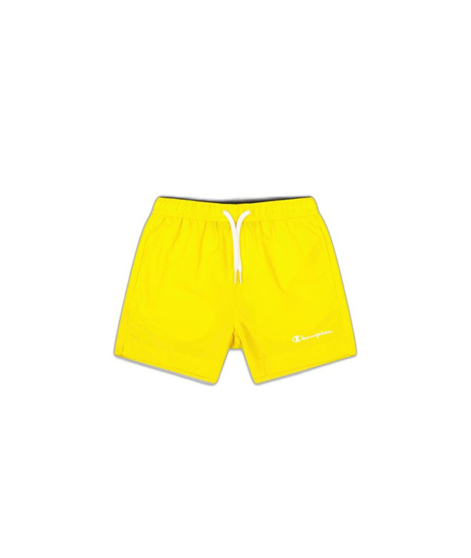 Bañador Champion Beachshort Amarillo Niño