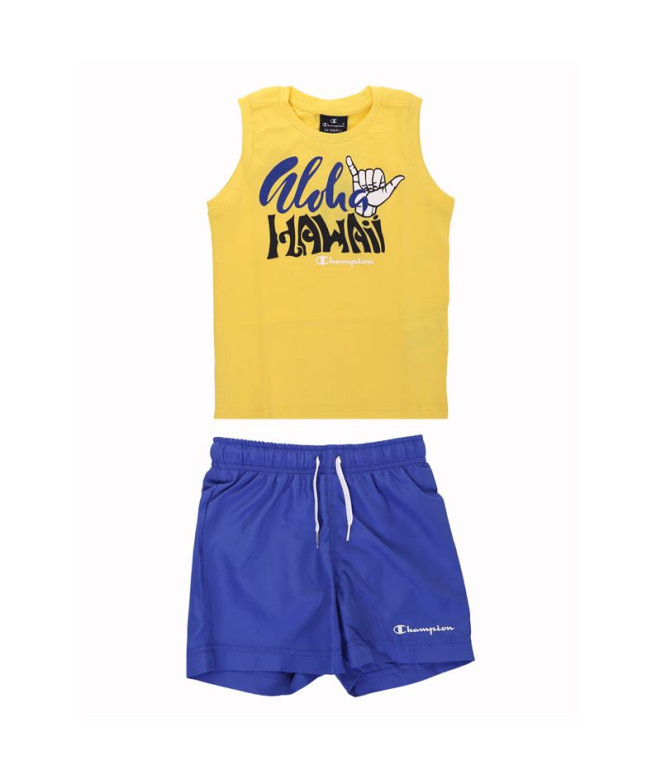 Conjunto Champion Conjunto Menino Amarelo