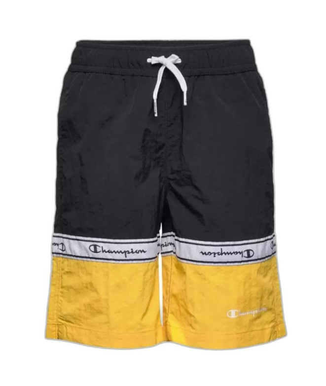 Fato de banho Champion Beachshort Rapazes Preto