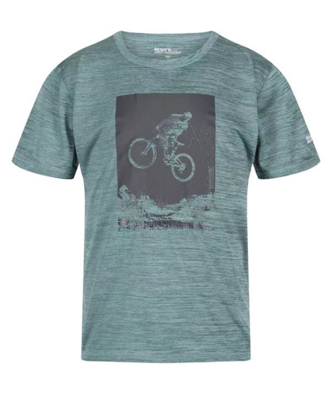 Mountain T-shirt Regatta Alvarado VII Ivymossmarl T-shirt pour enfants