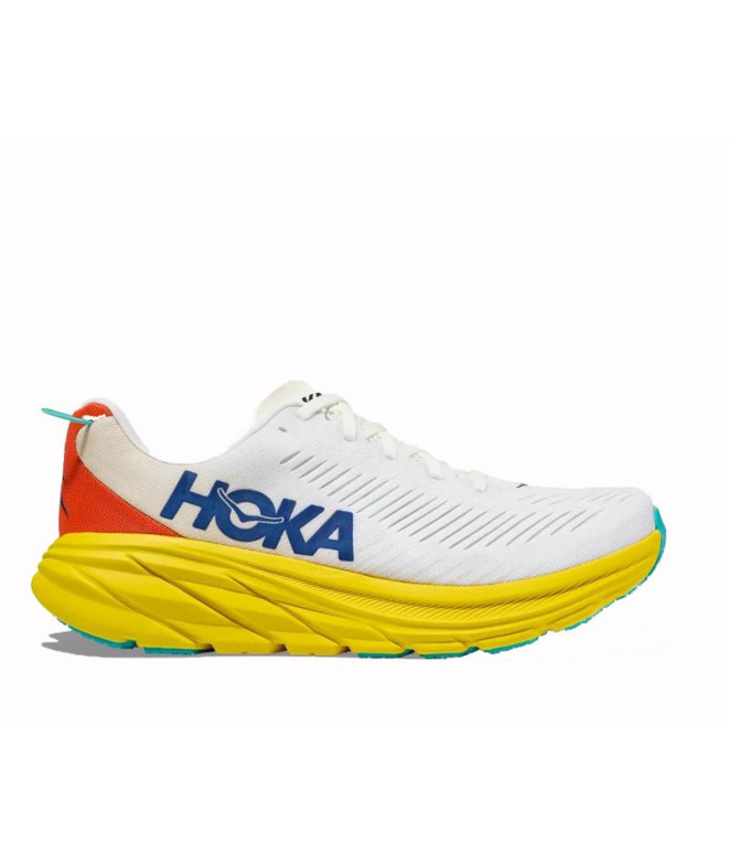 Chaussures de running HOKA Rincon 3 Hommes Blanc