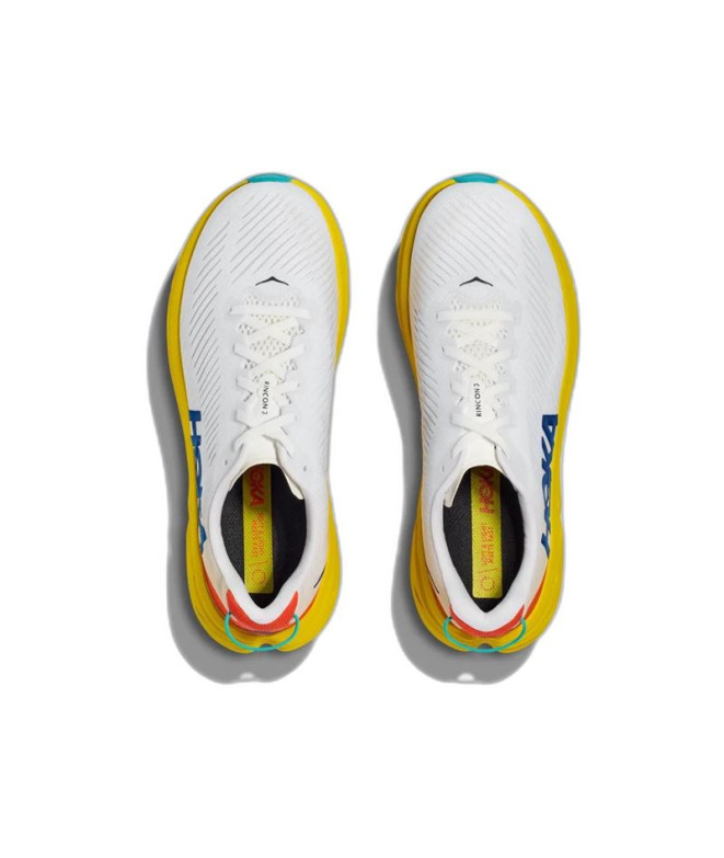Chaussures de running HOKA Rincon 3 Hommes Blanc