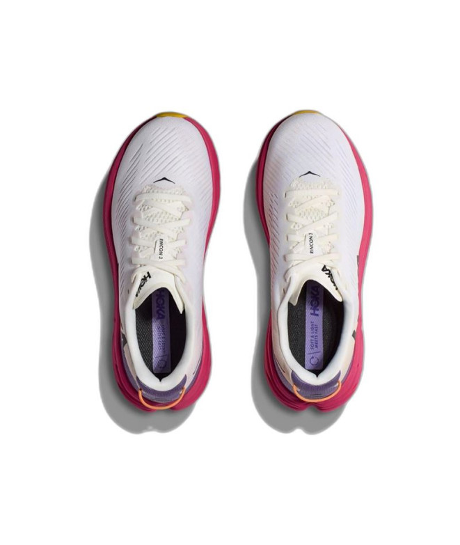 Zapatillas De Running HOKA Rincon 3 Blanco Mujer