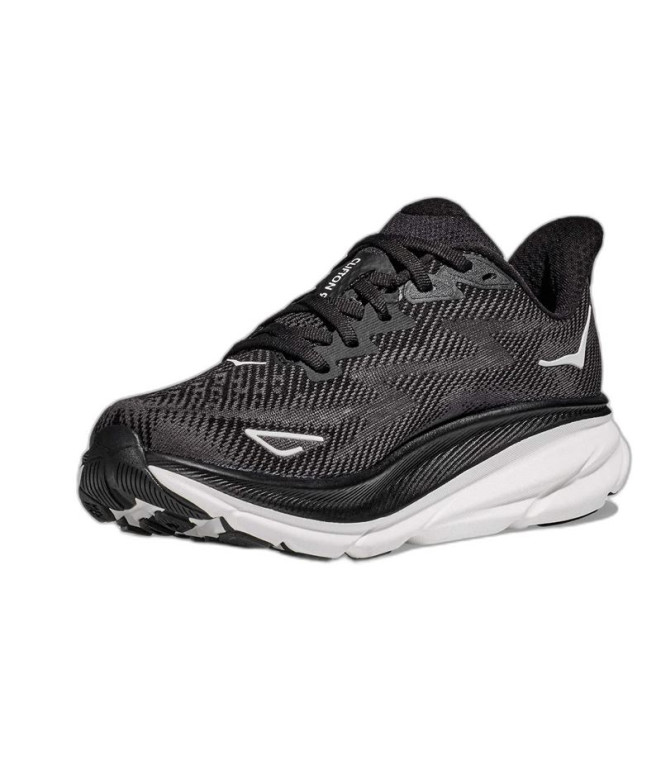 Zapatillas de Running HOKA Clifton 9 Negro Hombre