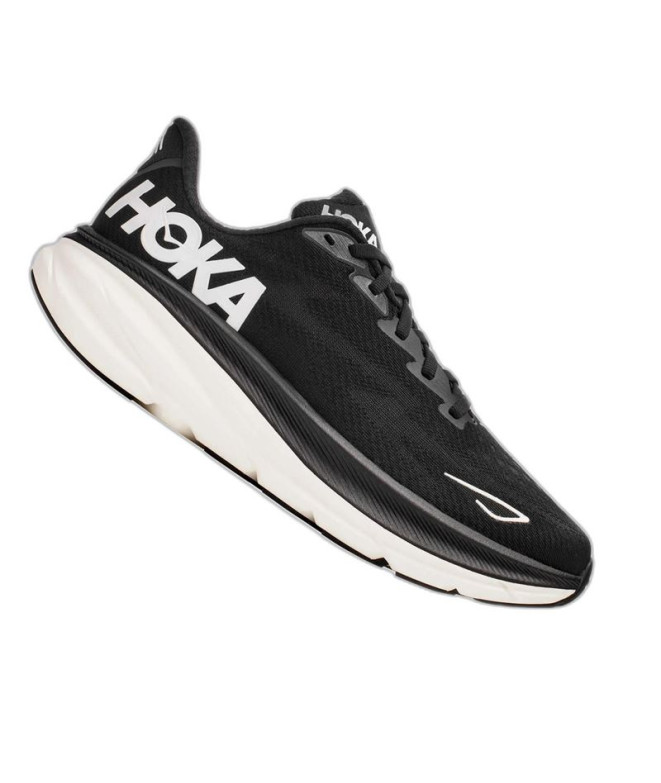 Zapatillas de Running HOKA Clifton 9 Negro Hombre