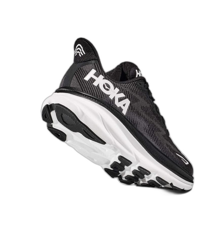 Zapatillas de Running HOKA Clifton 9 Negro Hombre