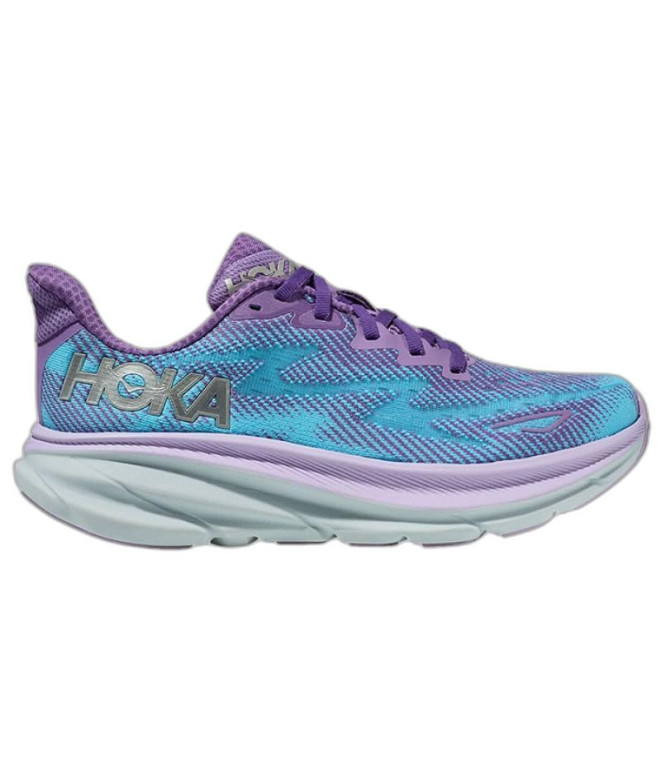 Chaussures de running HOKA Clifton 9 Femmes Violet