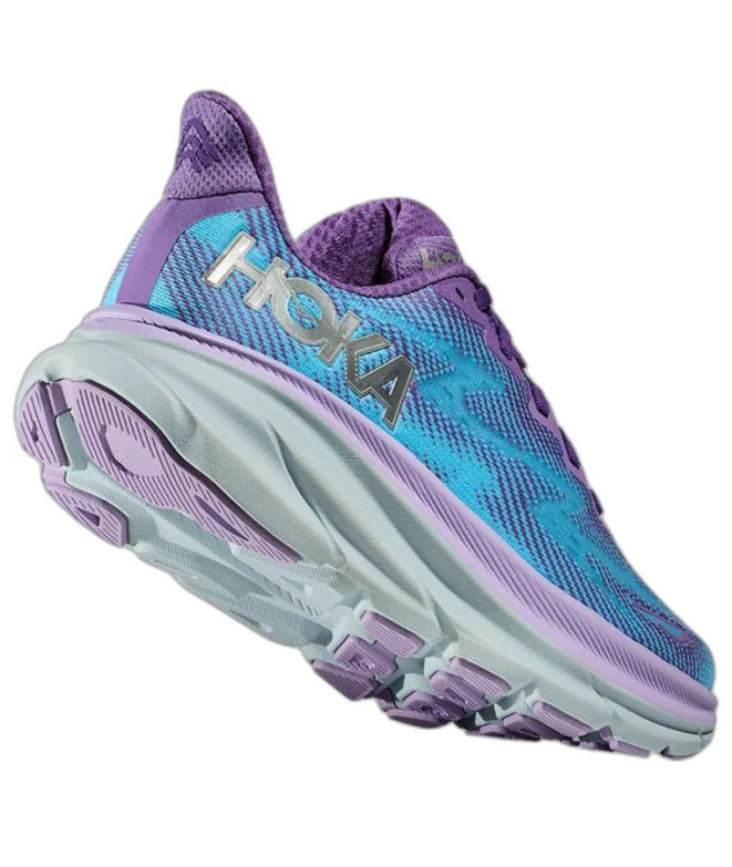 Zapatillas De Running HOKA Clifton 9 Morado Mujer