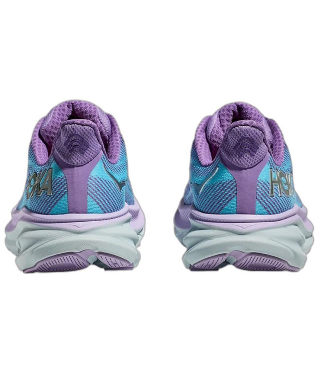 Zapatillas De Running HOKA Clifton 9 Morado Mujer