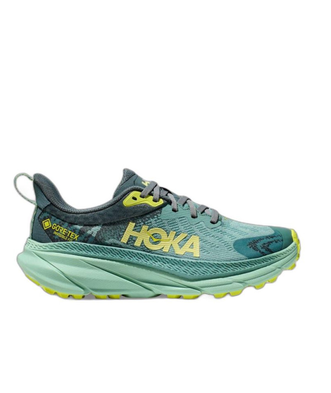 Chaussures de running HOKA Challenger Atr 7 Gtx Trellis/Green Femmes