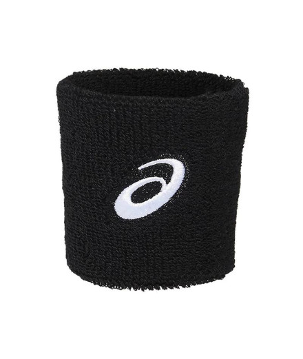 Pulseira de pulso Faixa de pulso ASICS preta Pulseira de pulso Faixa de pulso ASICS preta