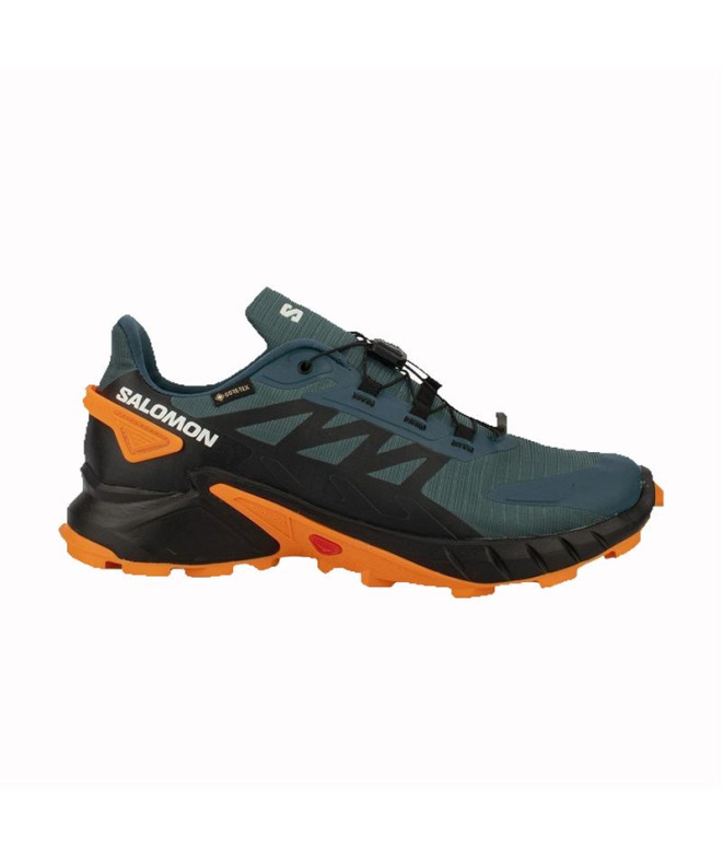 Zapatillas de Trail Salomon Supercross 4 Gore-Tex Negro/Naranja Hombre