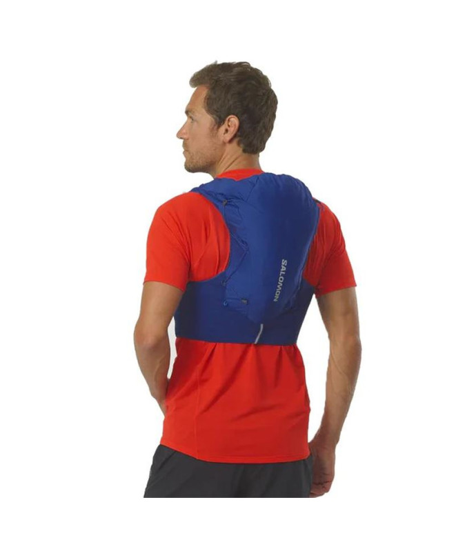 Gilet de running Salomon Adv Skin 12 Bleu