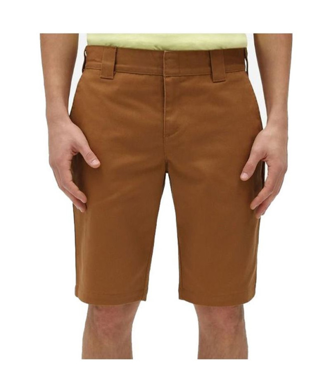 Calças Dickies Slim Fit Rec Brown Men's