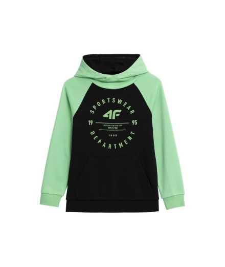 Sweatshirt 4F M221 Boy Deep Black
