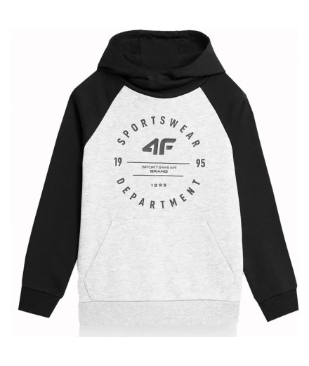 Sweatshirt 4F M221 Boy Cold Light Grey