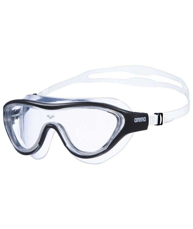 Lunettes de natation Arena The One Mask Clear Black