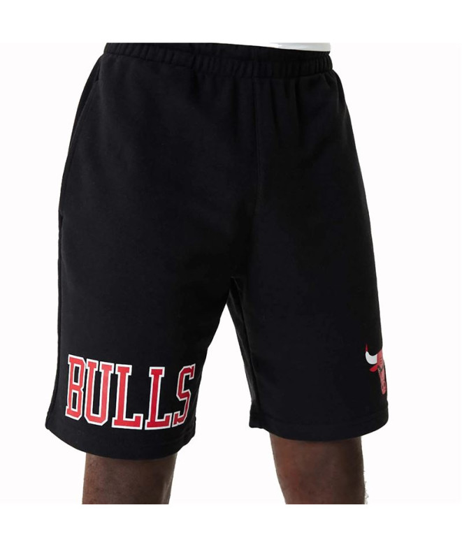 Calças New Era NBA Chicago Bulls Homem Preto