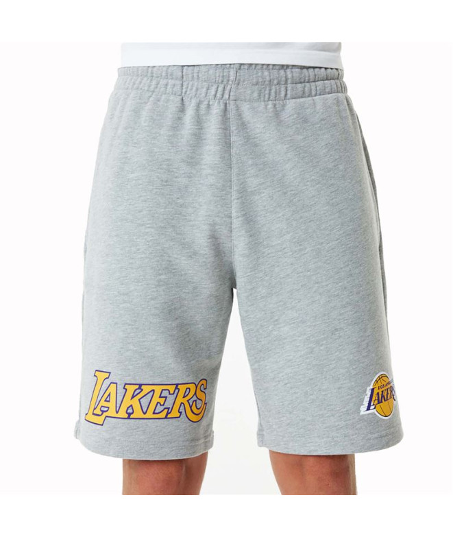 Calças New Era NBA LA Lakers Homem Cinzento
