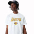 New Era T-Shirt NBA LA Lakers branca para homem