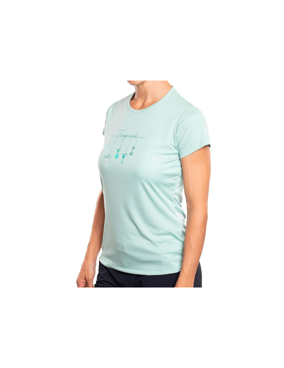 T shirt montagne femme hot sale